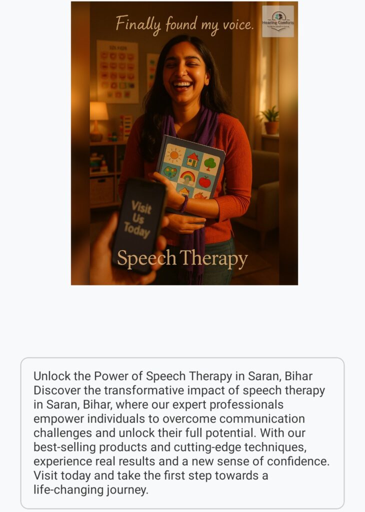 Speech therapy